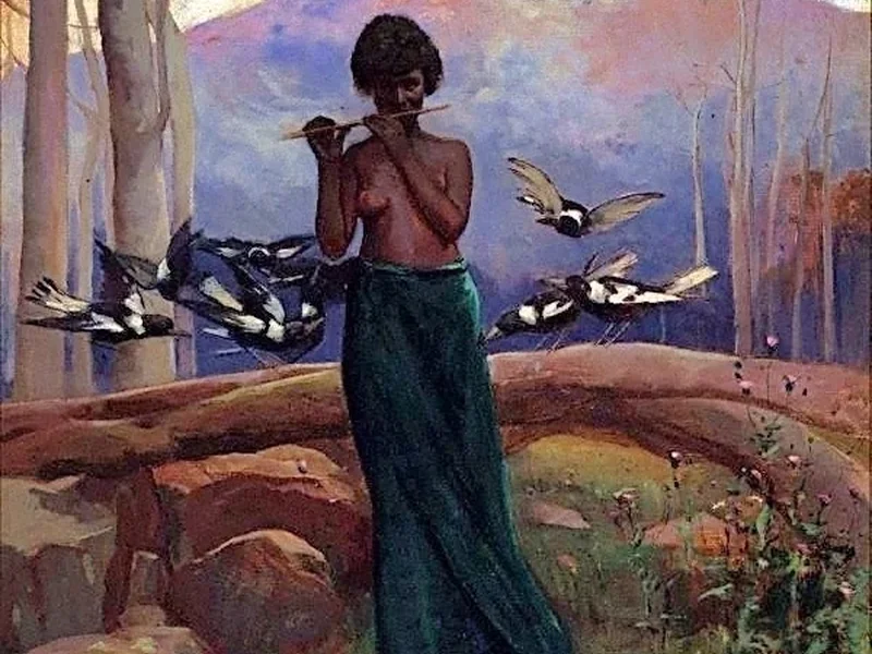 1871-Sydney Long - La lezione di musica (1904)
